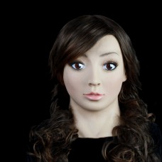 (SF-7) Soft Silicone Realist Human Face Crossdress Full Head Female/Girl Sexy Doll Fetish Mask (SF-7) Soft Silicone Realist Human Face Crossdress Full Head Female/Girl Sexy Doll Fetish Mask